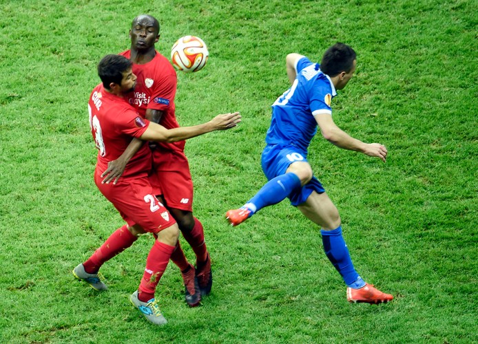 Grzegorz Krychowiaka w barwach Sevilli wygrał Ligę Europy