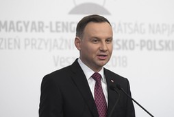 Andrzej Duda na Węgrzech