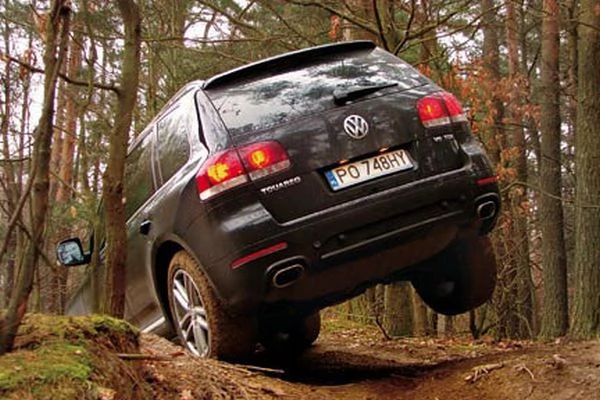 VW Touareg w terenie