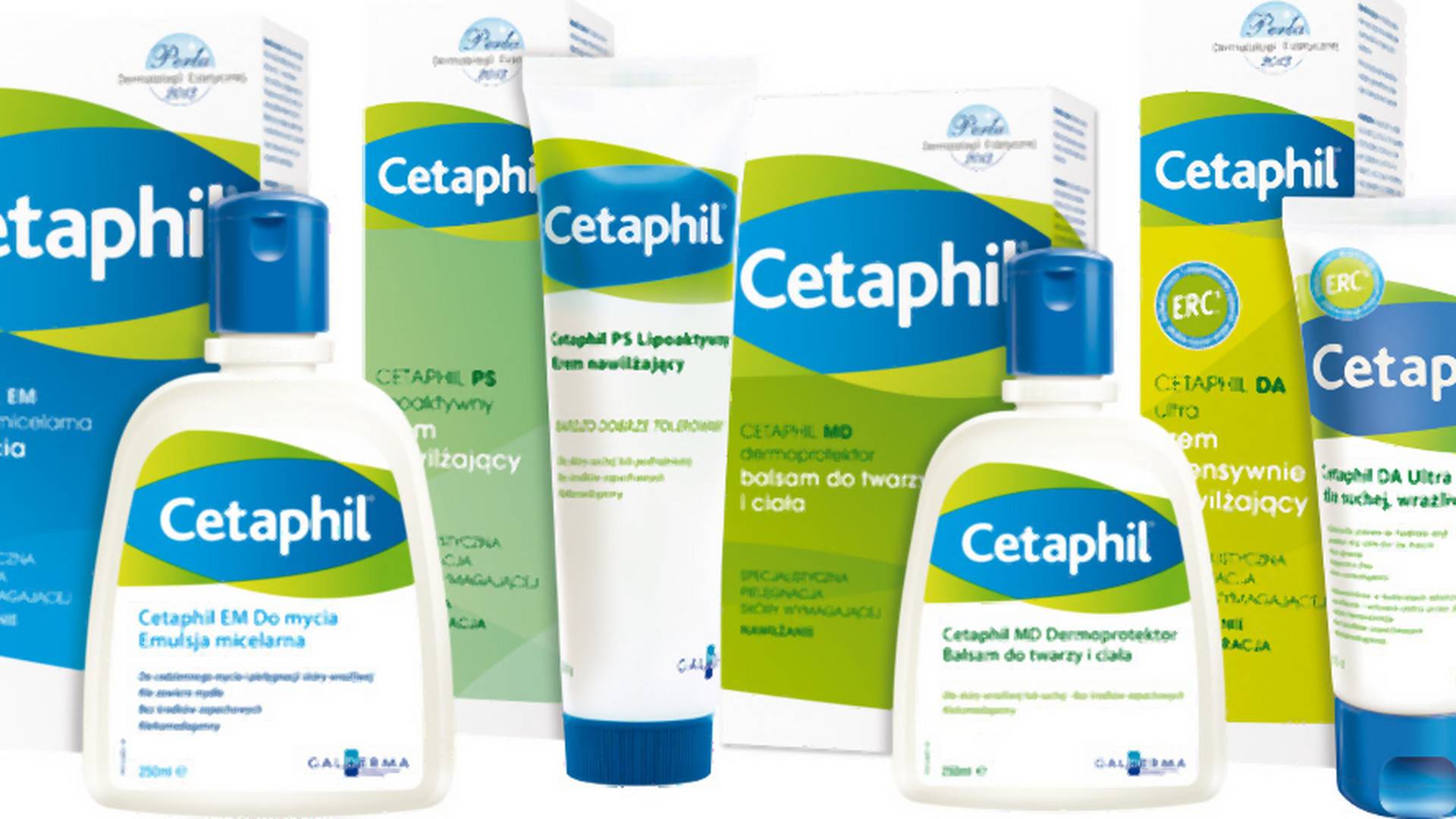 Pełna gama produktów Cetaphil dla skóry wymagającej