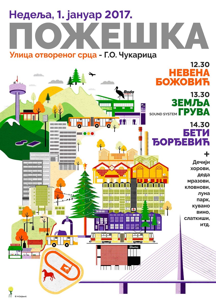 Ulica otvorenog srca na Čukarici