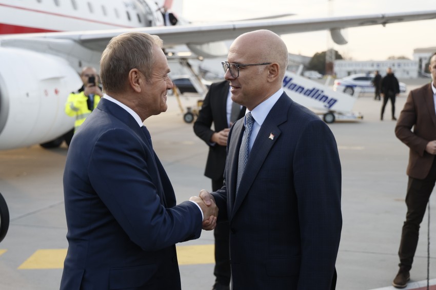 Donald Tusk i Miloš Vučević
