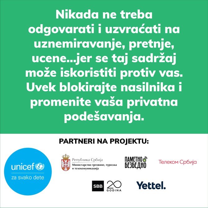 Nikada ne treba na nasilje odgovarati istom merom