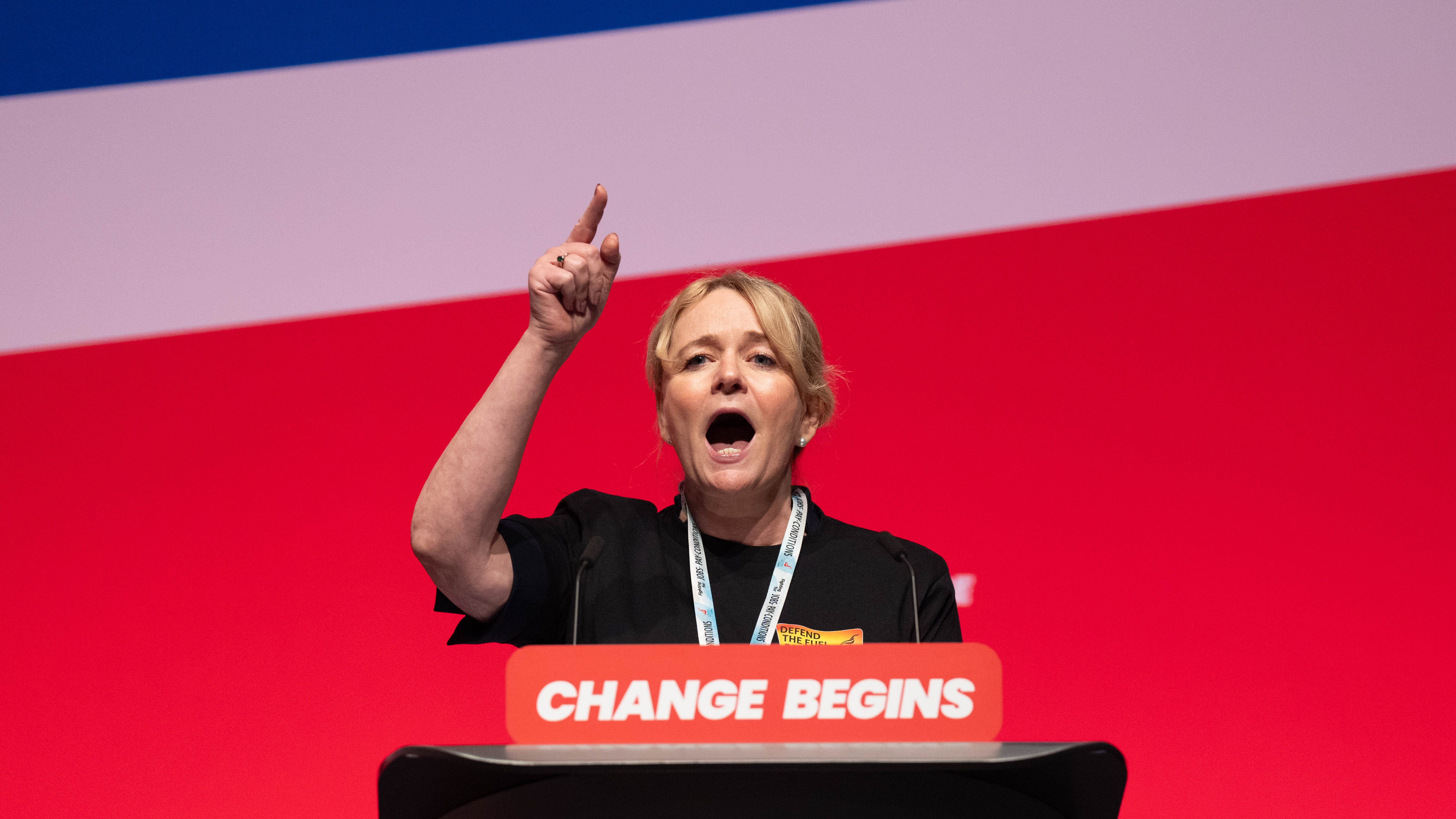 Unite warns Budget critical point for Labour support