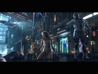 Teaser gry "Cyberpunk 2077"