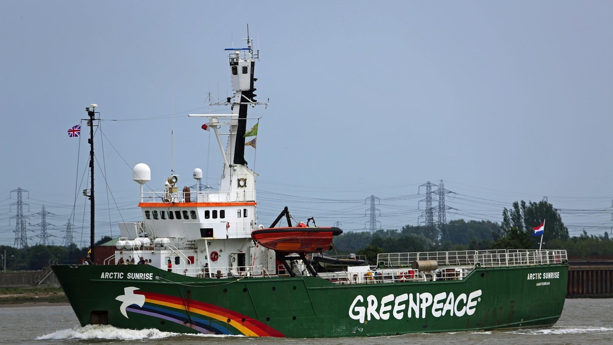 Greenpeace Arctis Sunrise ekologia