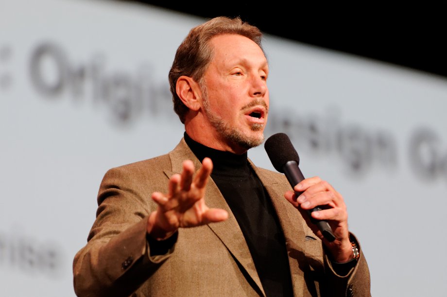 Miliarder Larry Ellison, współtwórca i prezes Oracle