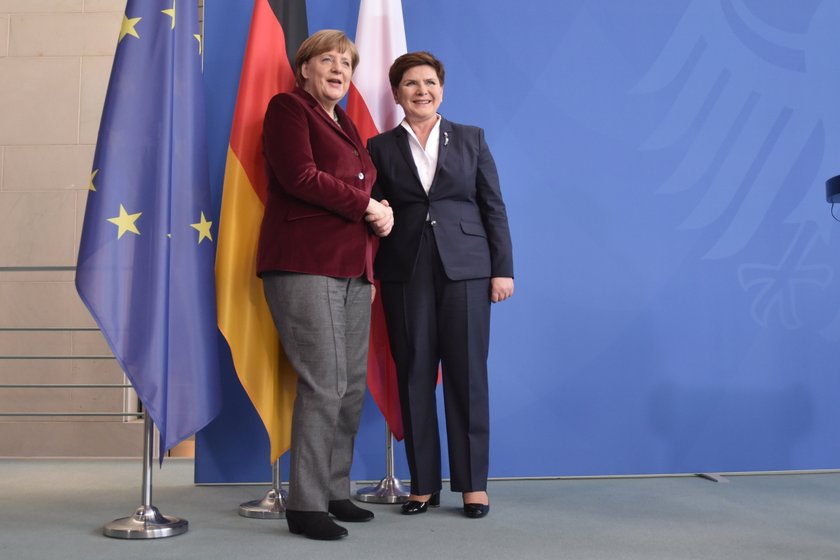 Angela Merkel i Beata Szydło