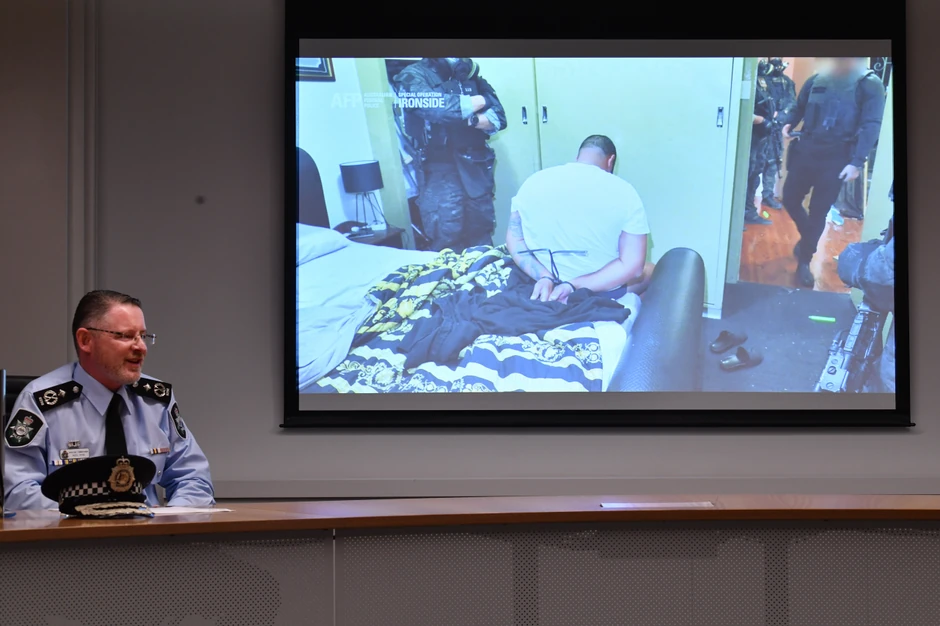 Trojanski štit - hapšenja u Australiji