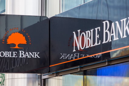 Moody's obniżył rating Noble Banku, kurs znowu spada