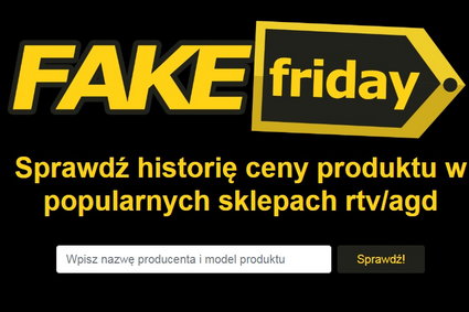 Fake Friday kontra Black Friday. Na tej stronie można śledzić manipulacje sprzedawców