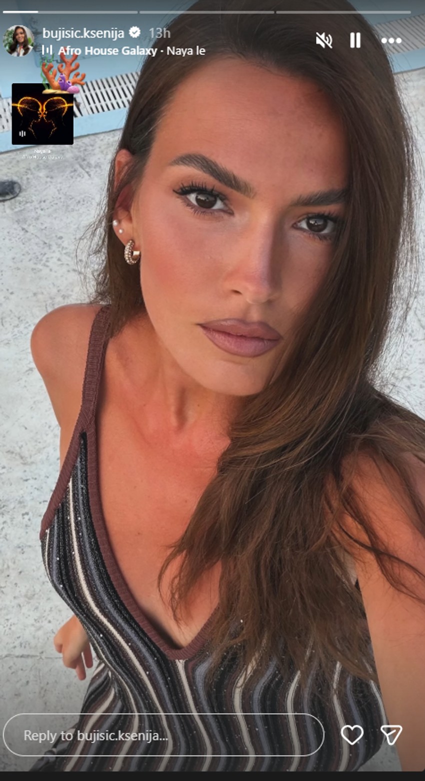Ksenija Bujišić u Crnoj Gori 