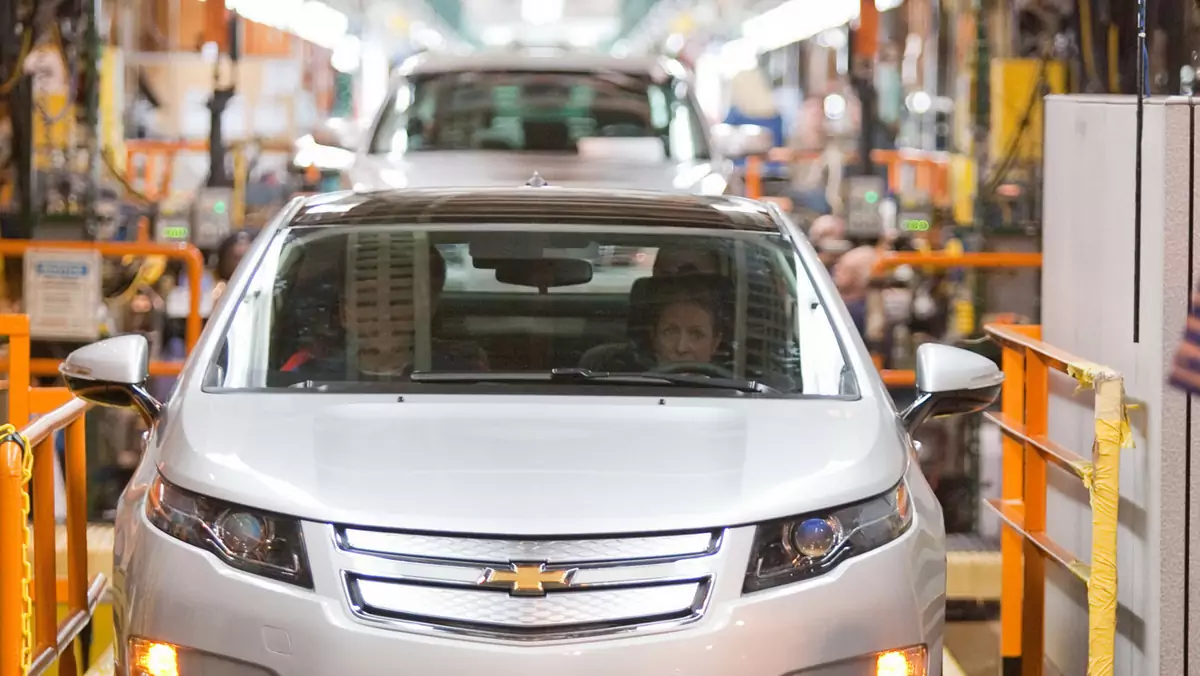 GM: powstał już pierwszy Chevrolet Volt EV