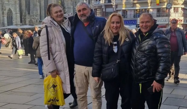 Miki Đuričić sa ženom