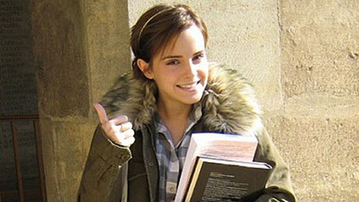 Gwiazda "Harry'ego Pottera" Emma Watson z entuzjazmem rozpoczęła nowy semestr nauki na uniwersytecie w Oxfordzie.