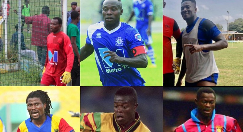  Gyan & five Black Stars players who returned to the domestic league after illustrious career