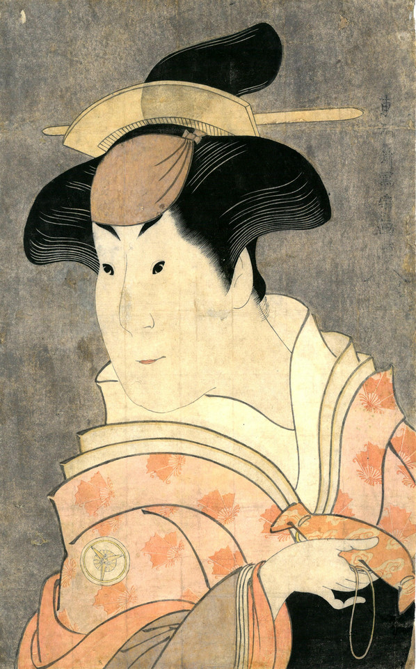 Tōshūsai Sharaku,"
Aktor Iwai Hanshirō IV w roli mamki Shigenoi", 1794
