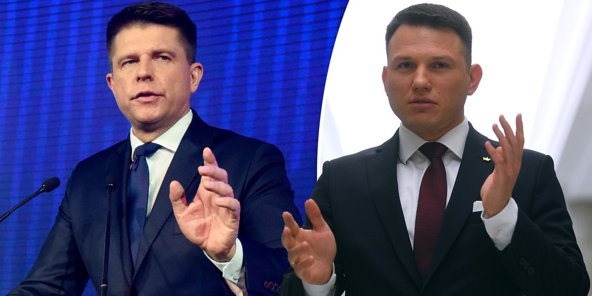 Ryszard Petru i Sławomir Mentzen