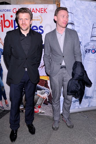 Maciej Kowalewski i Rafał Mohr na premierze filmu 'Bejbi Blues'