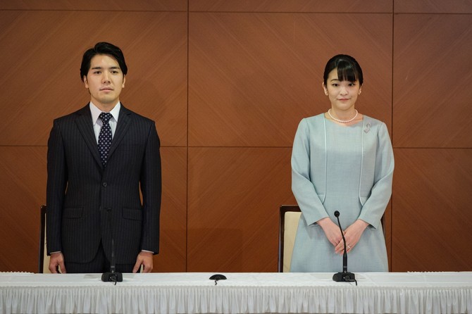 Princeza Mako Komuro sa suprugom