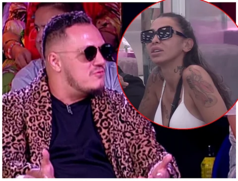 Nenad Marinković Gastoz i Aneli Ahmić (Foto: Screenshot TV Pink)