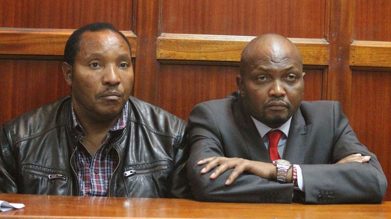 Moses Kuria after his brother was sent on compulsory leave