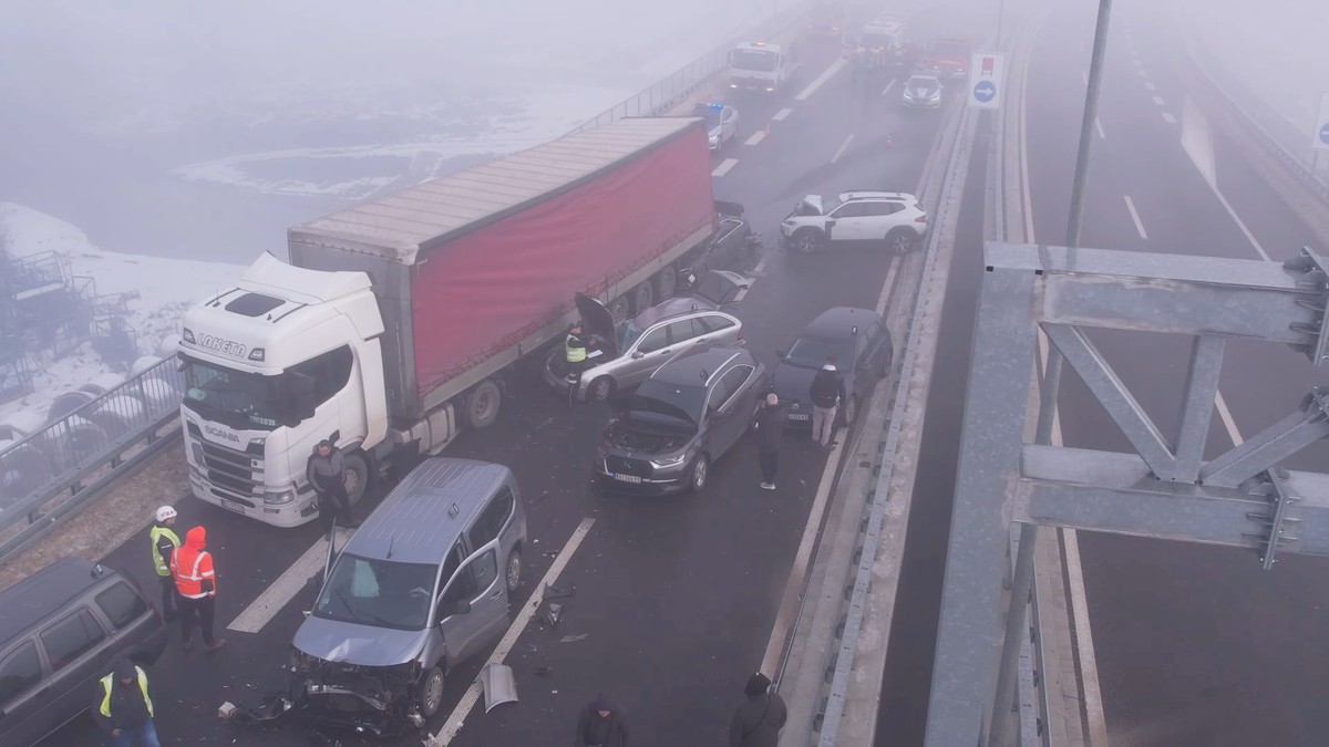 Lančani sudar kod Lučana