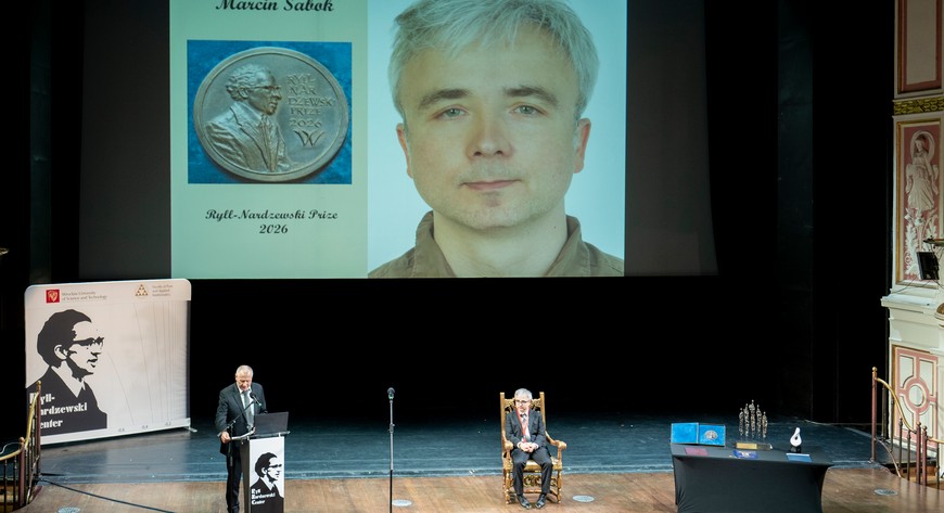 Nagroda została wręczona prof. Marcinowi Sabokowi podczas Ryll-Nardzewski Day w Operze Wrocławskiej, będącego częścią odbywającego się od 7 do 11 września we Wrocławiu Chilean-Polish Mathematical Meeting – międzynarodowego spotkania matematyków z Polski, Chile i innych krajów.