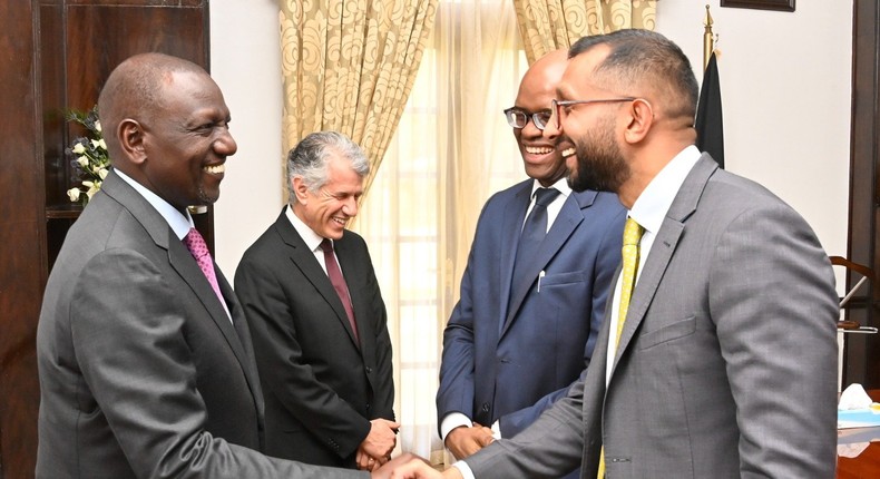 President William Ruto met representatives of JP Morgan Investment Bank at State House on february 21, 2023