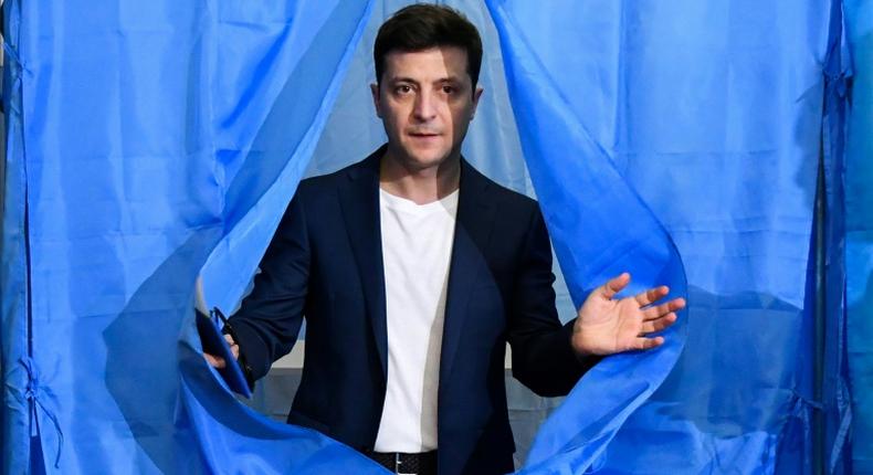 Zelensky has called on officials not to hang his photographs in their offices