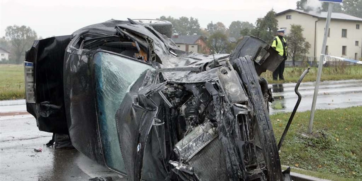 Straszna śmierć w BMW