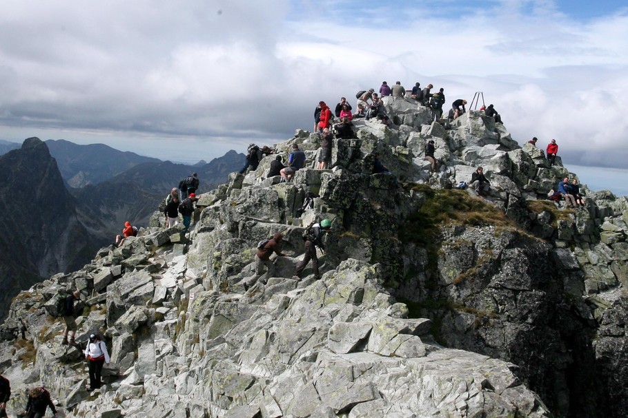 ZAKOPANE TATRY RYSY TURYCI