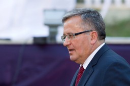 Prezydent Komorowski w Mongolii dba o wizerunek Polski