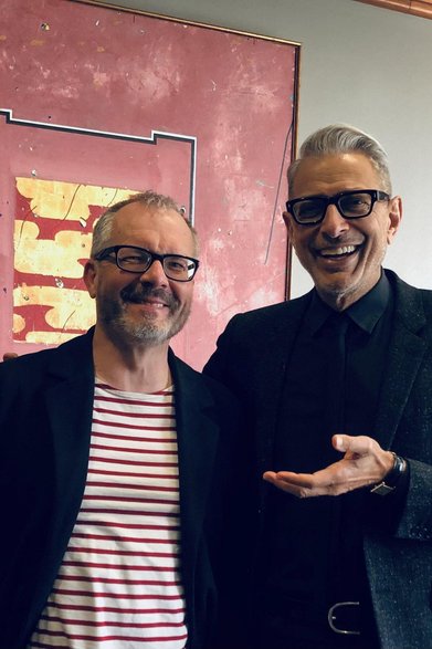 Martin Scholz i Jeff Goldblum