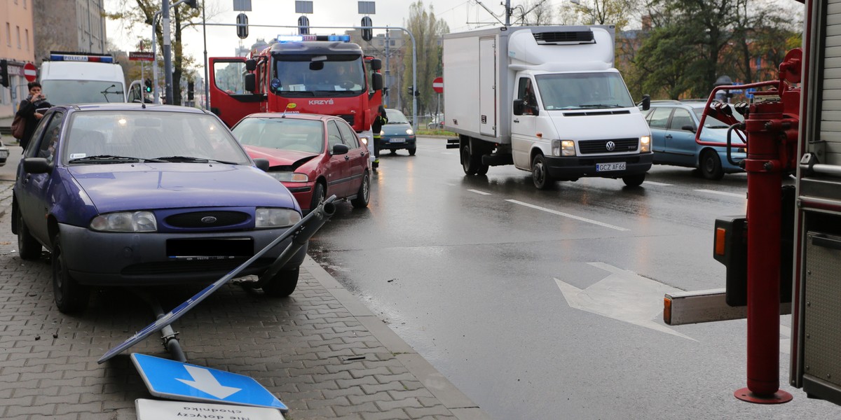 Wypadek na zachodniej