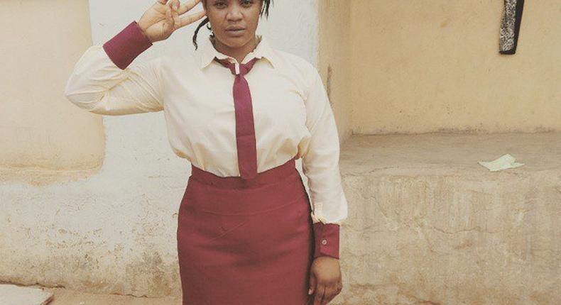 Uche Ogbodo on set of 'The Alexis'