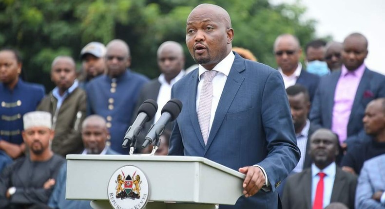 Gatundu South MP Moses Kuria