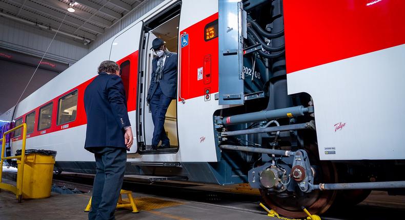 Lagos Govt acquires 10-car speed trains for Red Line project