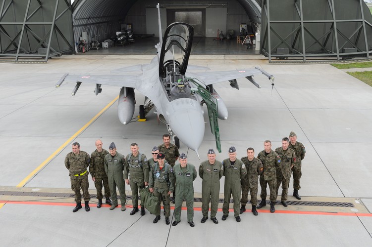 Kamil Stoch leciał myśliwcem F-16