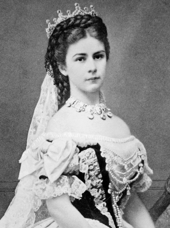 Elżbieta Bawarska w 1867 r.