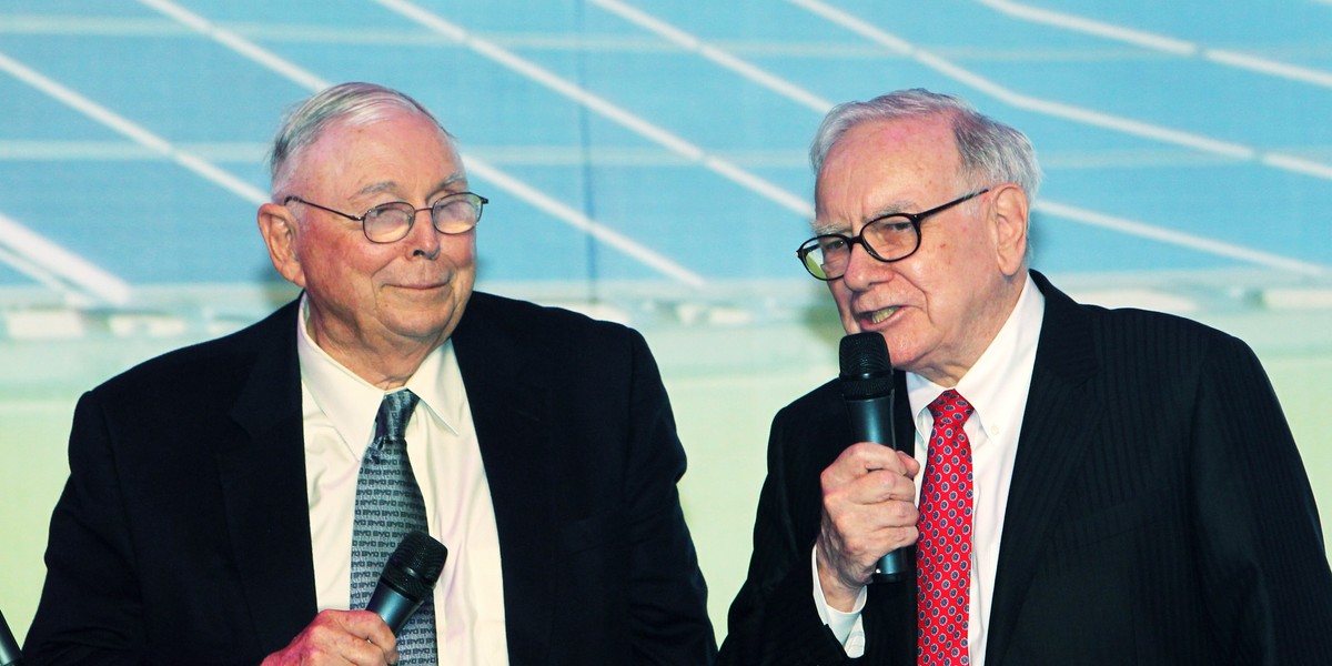 Charlie Munger i Warren Buffet.