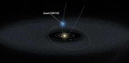 Olbrzymia kometa pędzi w stronę Ziemi. Mamy się czego obawiać? Naukowcy zabrali głos [ZDJĘCIA]