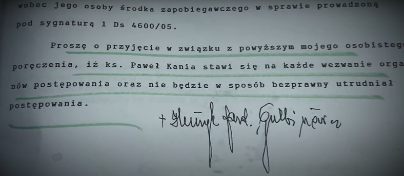 Kard. Henryk Gulbinowicz osobiście poręczył za zatrzymanego przez policję pedofila Pawła Kanię