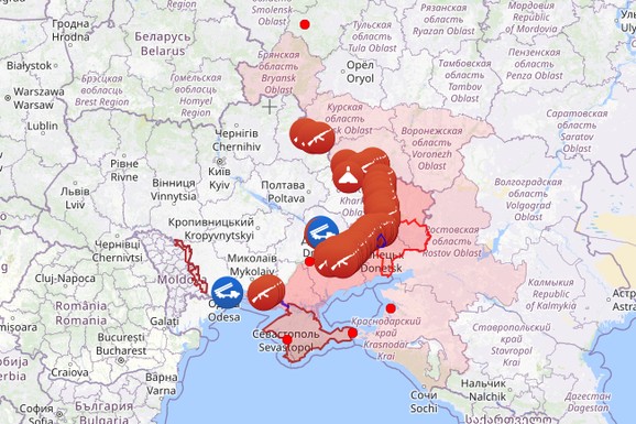 (MAPA) Šta se to dešava u Ukrajini? Objavljene najnovije ratne katne karte i svi su zbunjeni