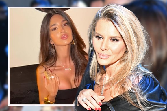 "MAJKA NE MOŽE DA MI ZASPI AKO TO NIJE SLUČAJ" Đina Džinović je bila na maminom venčanju sa imućnim Džefrijem, a ovako ju je RASKRINKALA kad se preselila iz Srbije: "Njene haose..."