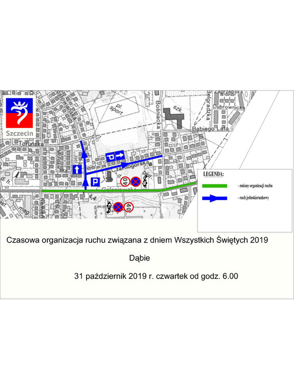 Wszystkich Świętych 2019 Szczecin - DĄBIE
