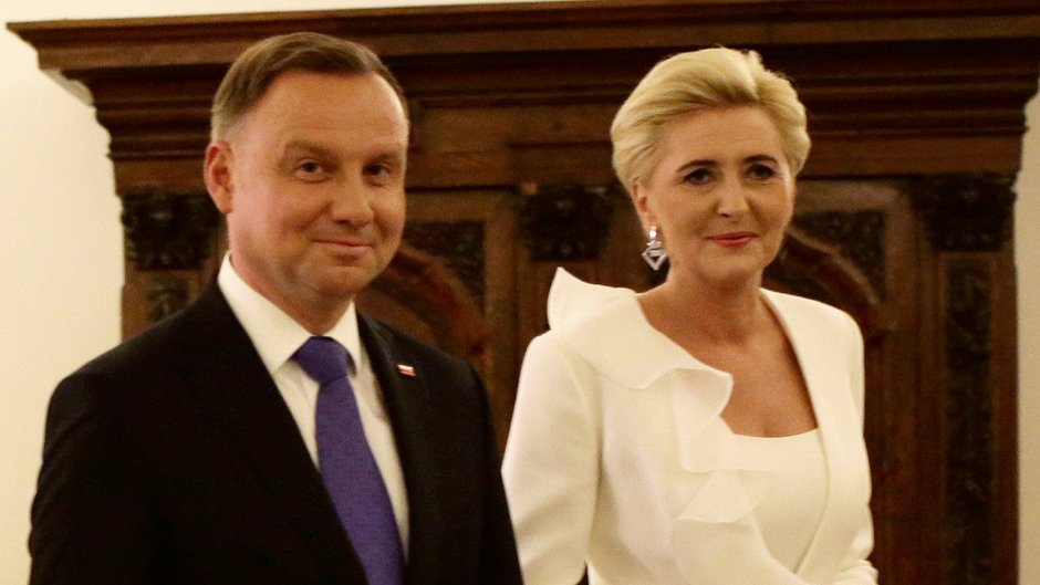 Andrzej Duda z żoną