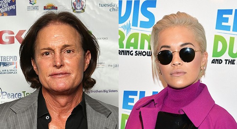 Bruce Jenner and Rita Ora