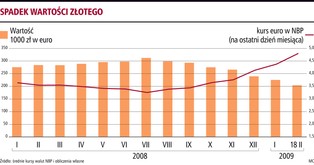 Jak Polacy tracą na braku euro