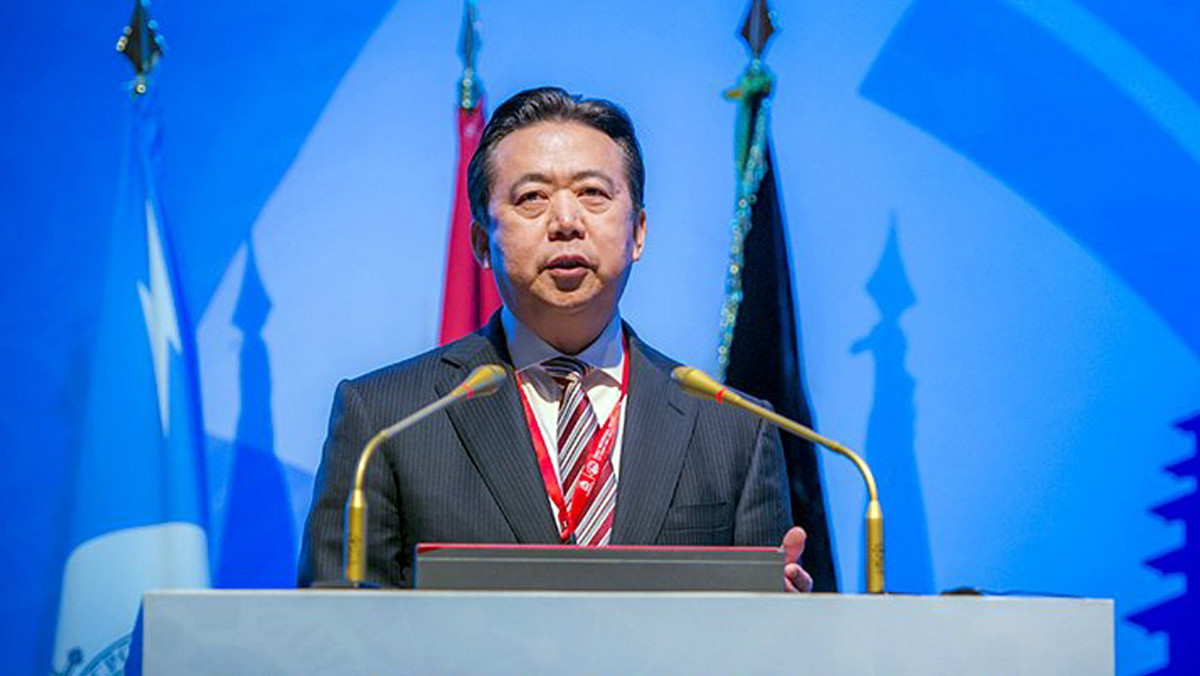 Meng Hongwei zrezygnował z funkcji szefa Interpolu